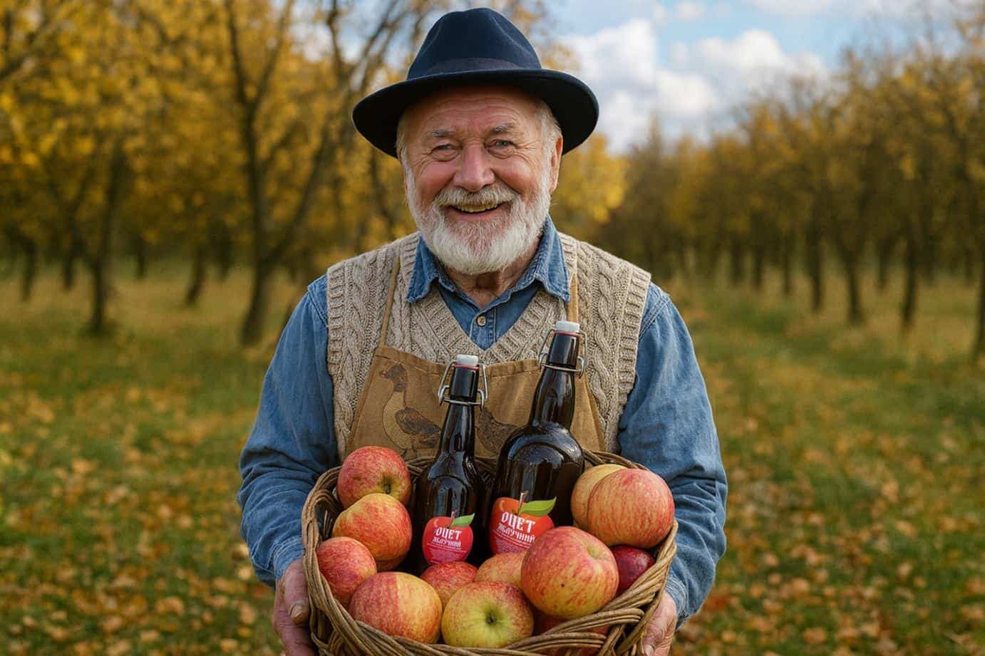 Натуральний яблучний оцет купити